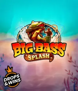 Explore the action-packed world of Big Bass Splash slot by Pragmatic Play, featuring a vibrant fish jumping out of water. This graphic captures the spirit of angling with bold graphics and lively typography. Great for fishing enthusiasts, promising a captivating adventure. 