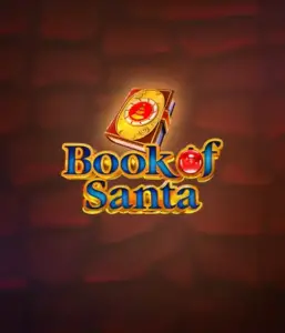 Immerse yourself in the holiday spirit with the Book of Santa game by Endorphina, highlighting an intricately designed golden book decorated with Santa's iconic seal. This graphic evokes the magic and mystery of Christmas, set against a softly glowing red background. Perfect for players looking to get into the holiday spirit, offering a delightful escape. 